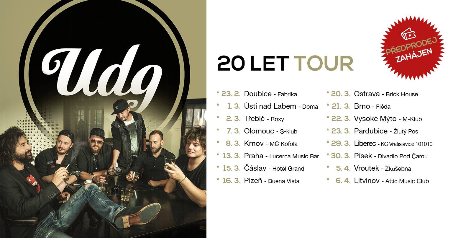 UDG 20 LET TOUR - 23.2.2019 - Doubice - Fabrika