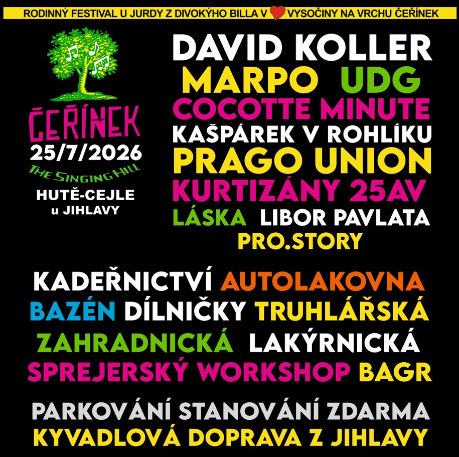 Čeřínek 2026