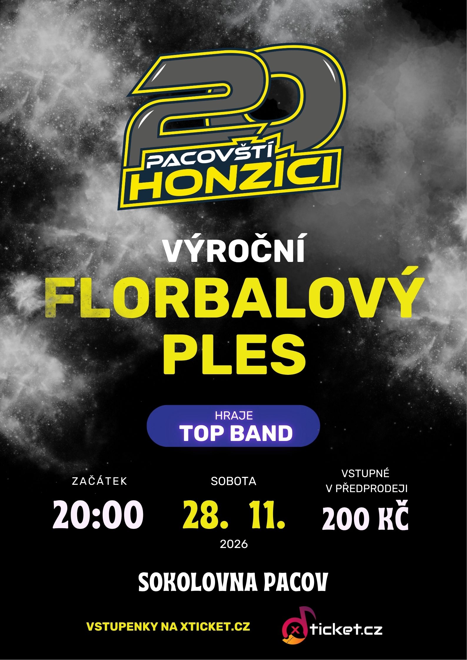 16. florbalový ples / Sokolovna Pacov