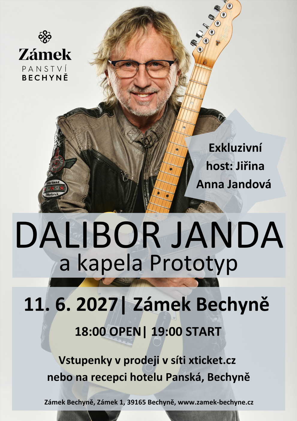 Dalibor Janda - Kulturní léto na zámku 2027 / Zámek Panství Bechyně