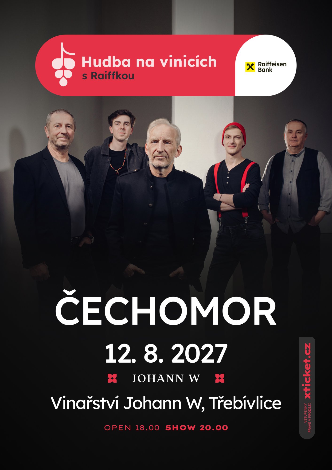 Čechomor - Vinařství JOHANN W Třebívlice - Hudba na vinicích 2027