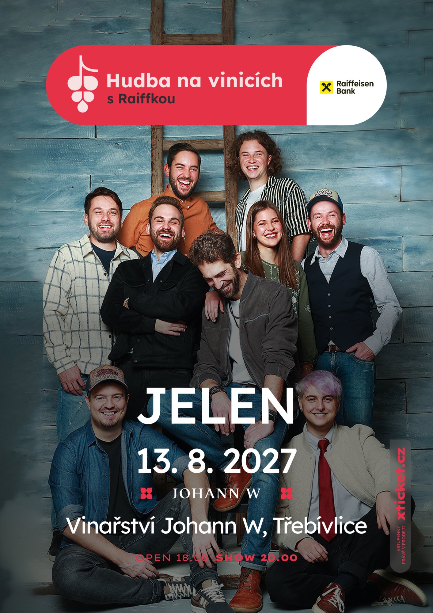 Jelen - Vinařství JOHANN W Třebívlice - Hudba na vinicích 2027