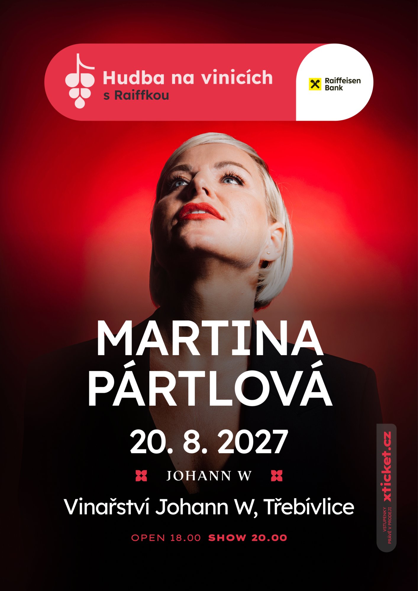 Martina Pártlová - Vinařství JOHANN W Třebívlice - Hudba na vinicích 2027