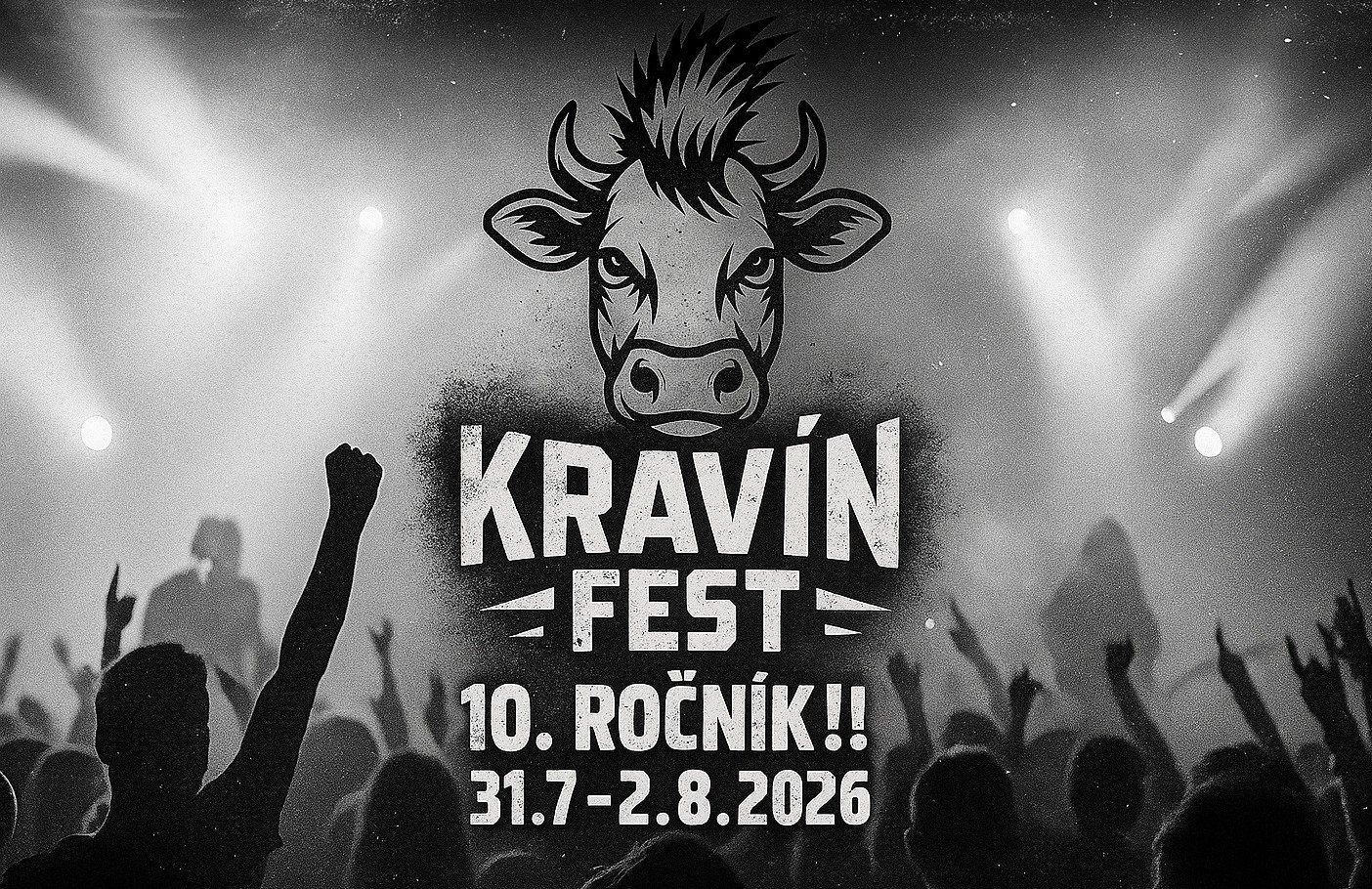 Kravín Fest 2026 zveřejnil kompletní lineup. Jubilejní 10. ročník nabídne dva dny punku, street punku i zahraničních hvězd